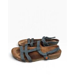 The ART  Company I Breathe Blue Leather Women's Sandal Leather Cork 40 US 9
